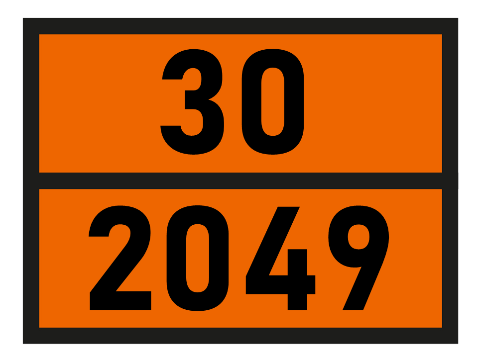 Orange Warntafel 30/2049, 400x300mm, 1 Stk pro Blatt kaufen - BOXLAB Services