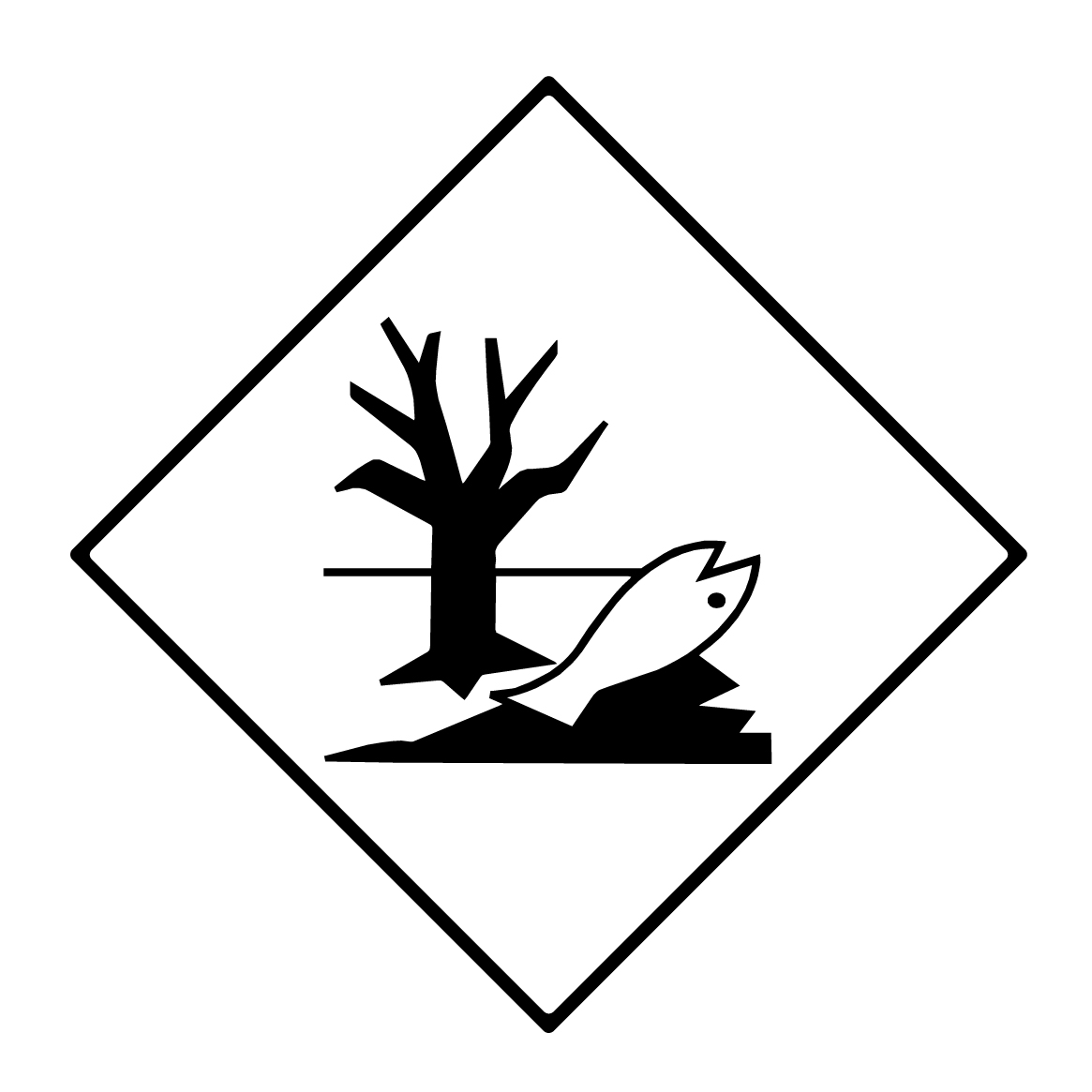 Gefahrzettel EHSM, 100x100mm, 500 Stk je Rolle