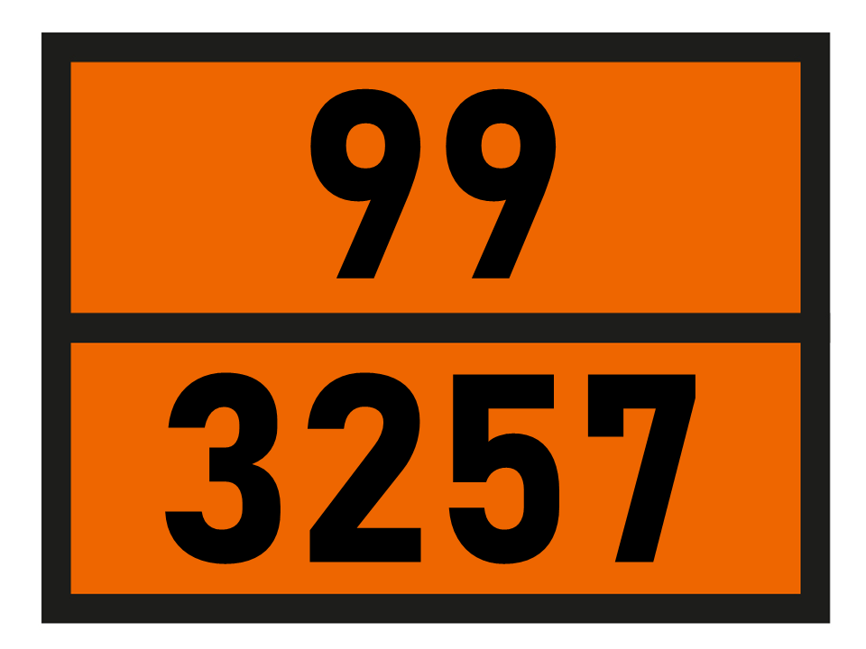 Orangene Warntafel Gefahrgut Etikett von BOXLAB Services, PE/PP/PET, stark haftend. Einsetzbar gemäß ADR, RID, IATA, IMDG Code. Günstig direkt online kaufen. 24h Express Lieferung.