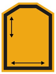 Tankcontainer / Container Label, Length_Height, 125x165mm, 1 piece per sheet
