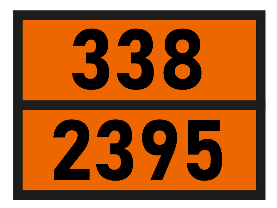 Orange Warntafel 338/2395, 400x300mm, 1 Stk pro Blatt kaufen - BOXLAB Services