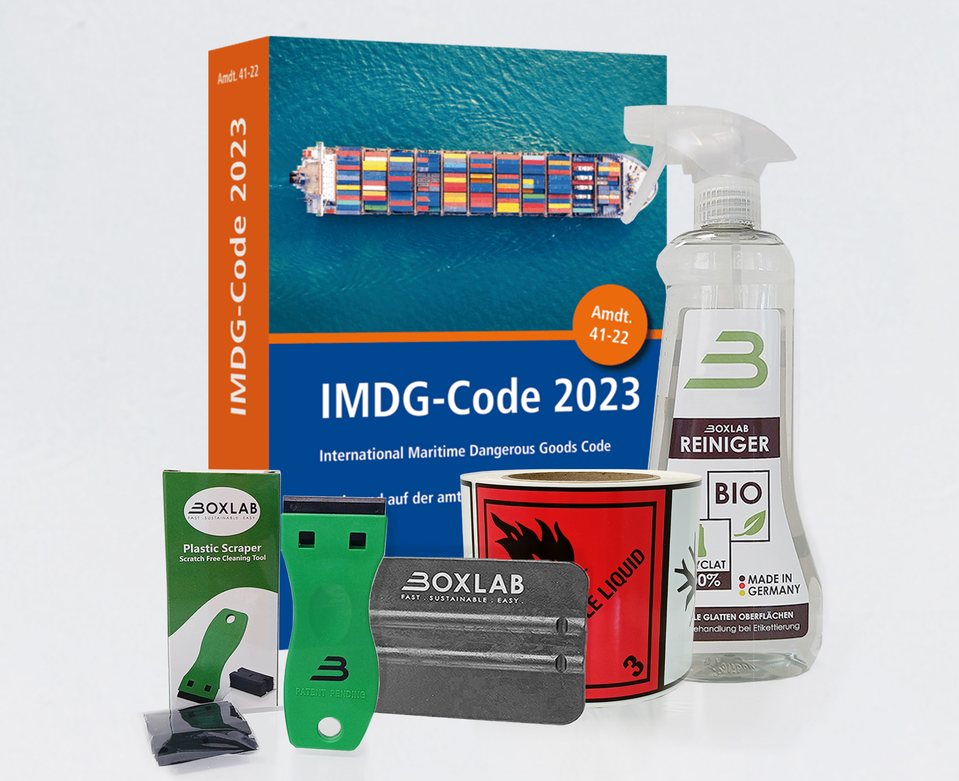 IMDG-Code 2023 Starter Kit - Gefahrzettel
