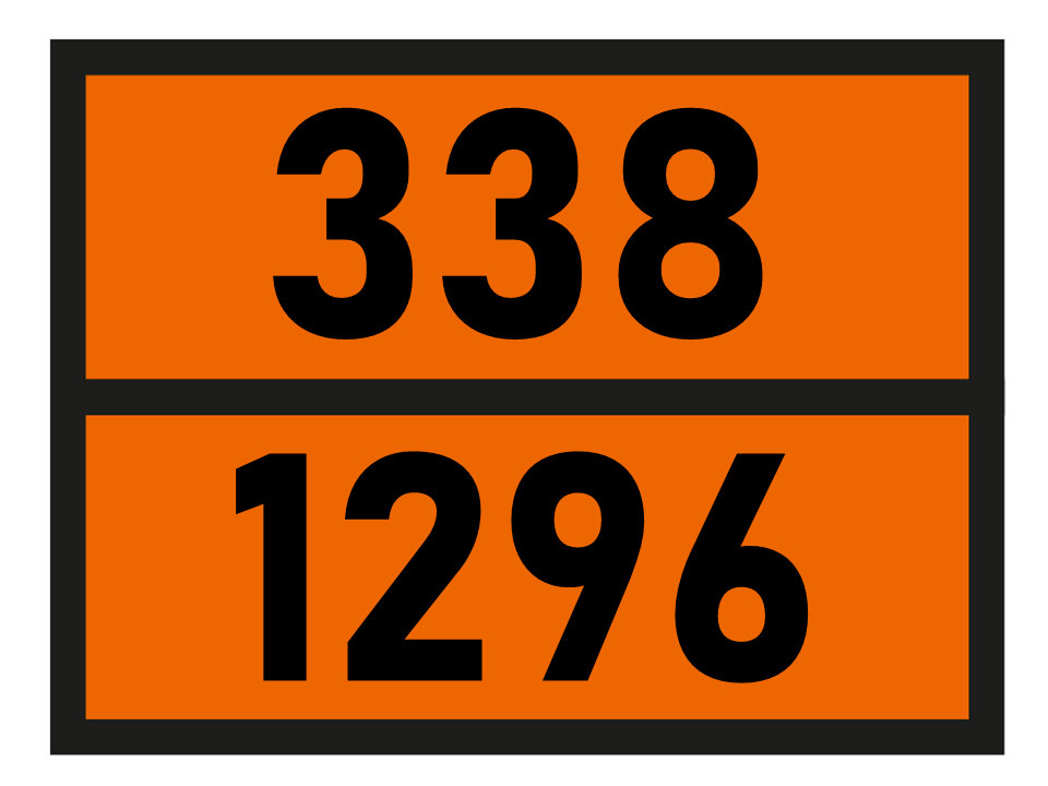 Orange Warntafel 338/1296, 400x300mm, 1 Stk pro Blatt kaufen - BOXLAB Services