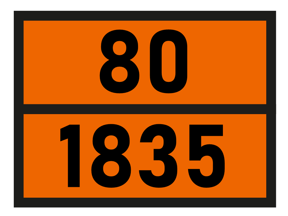 Orange Warntafel 80/1835, 400x300mm, 1 Stk pro Blatt kaufen - BOXLAB Services