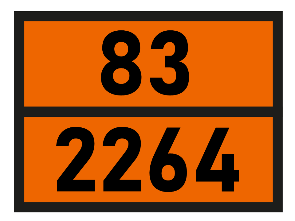 Orange Warntafel 83/2264, 400x300mm, 1 Stk pro Blatt kaufen - BOXLAB Services
