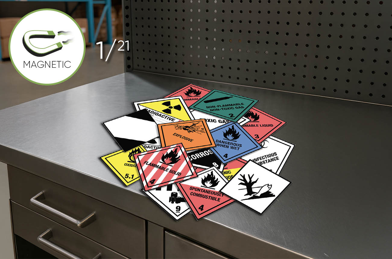3in1 Hazard Labels