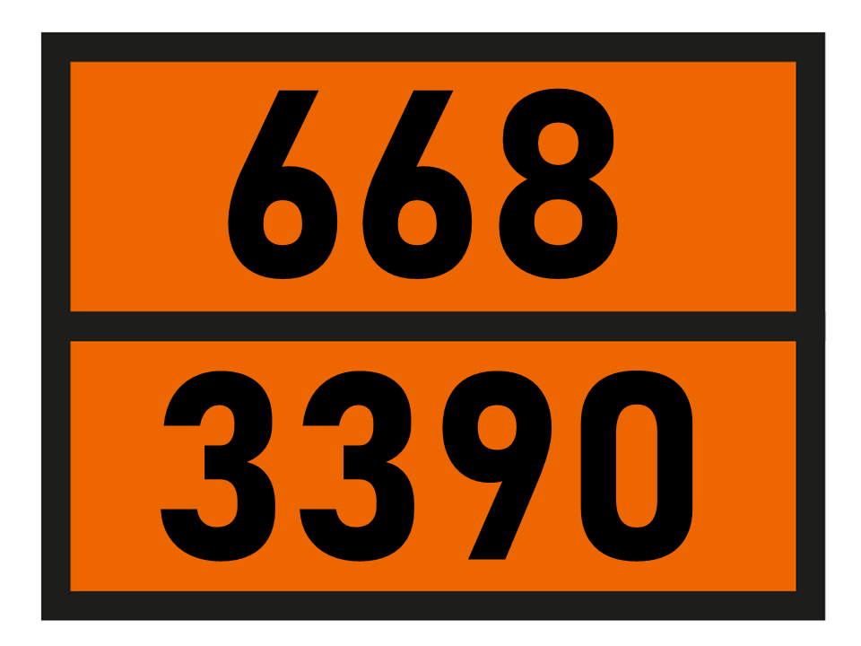 Orange Warntafel 668/3390, 400x300mm, 1 Stk pro Blatt kaufen - BOXLAB Services